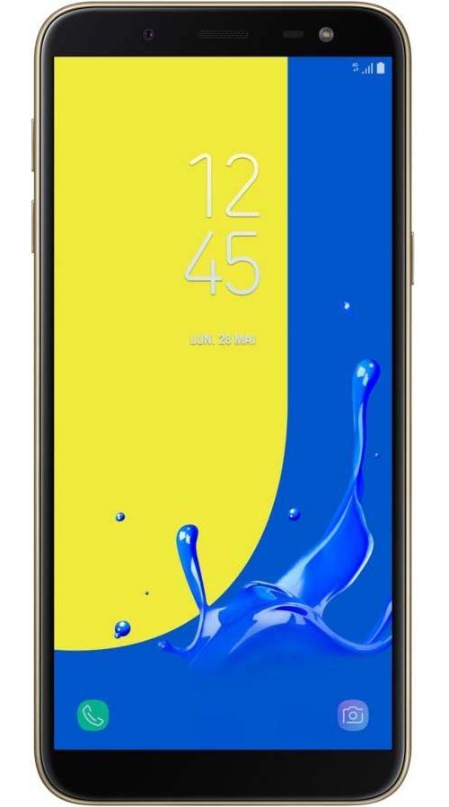 Samsung Galaxy J6 - 4G smartphone - double SIM - RAM 3 Go / Mémoire interne 32 Go - microSD slot - écran OEL - 5.6\