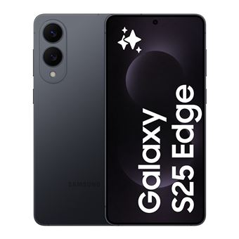 Smartphone Samsung Galaxy S25 Edge 6,7" 5G Nano SIM 512 Go Noir absolu Titane