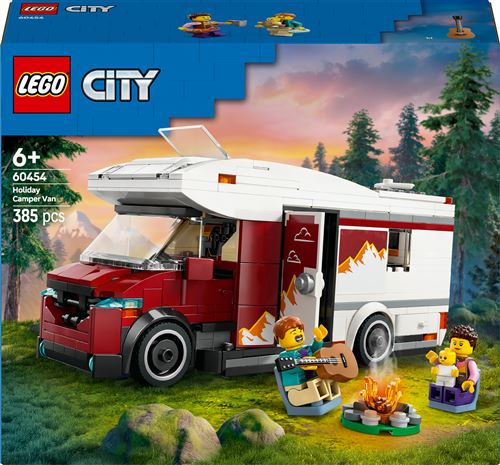 Lego City Le Camping car D'aventures 60454 Lego La Boite - vue 7