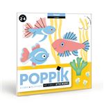 Jeu créatif Poppik Cartes Sticker Baby L’Océan