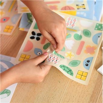 Jeu créatif Poppik Cartes Sticker Baby L’Océan