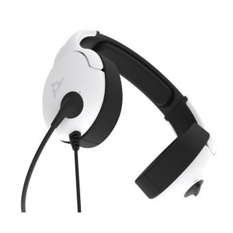 Casque Gaming filaire PDP LVL50 Blanc pour PS4