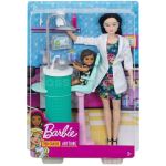 Playset Barbie Denstiste cheveux noirs