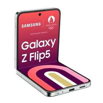 SAMSUNG Smartphone Z-Flip Gris 5G pas cher - Smartphone - Achat moins cher