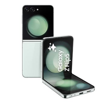 Smartphone Samsung Galaxy Z Flip5 6,7" Nano SIM 5G 512 Go Vert d'eau - 1