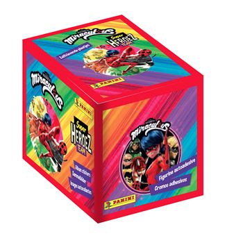 Boîte de 50 pochettes Panini Miraculous Super Heroes