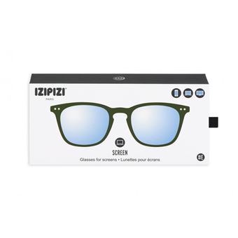 Lunettes pour écrans Izipizi forme trapèze Vert Kaki