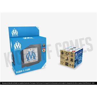 Bus Olympique De Marseille à Construire - 319 Briques Megableu - Maquette Officielle OM - Cadeau Fan Football
