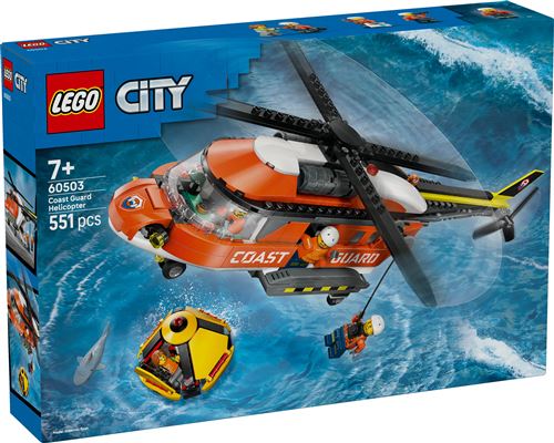 LEGO® City 60503 L'hélicoptère des garde-côtes