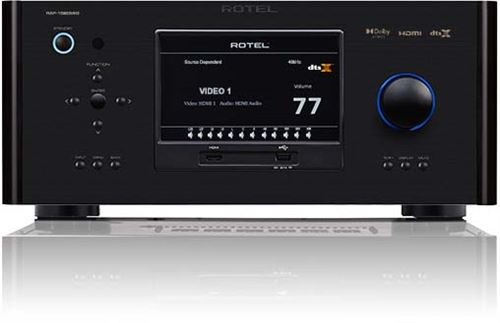 Rotel RAP-1580 MkII - AV-versterker - 4K - HDR - 7.1.4 kanaal - 7 x 100 Watt - zwart