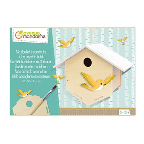 Kit créatif Nid douillet à construire Avenue Mandarine
