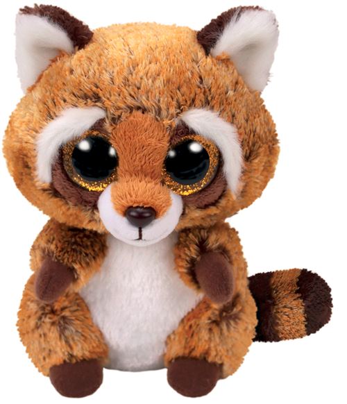 Peluche Rusty le Raton Laveur Beanie Boo's Ty Small 15 cm