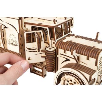 UGEARS Puzzle 3D Bois Kit - Camion Classique des années 1950 Pickup  Lumberjack Truck Maquette Voiture à Construire - Maquette en Bois à  Construire