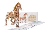 Maquette Cheval Mécanique En Bois