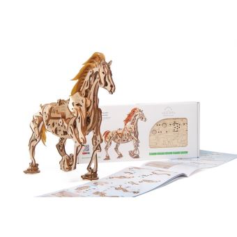 Maquette Cheval Mécanique En Bois