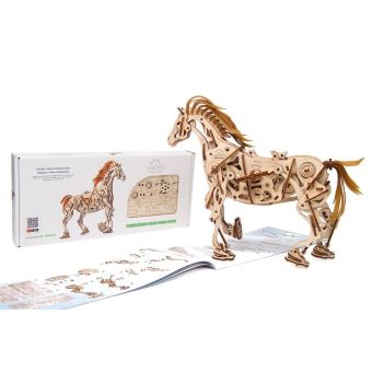 Maquette Cheval Mécanique En Bois