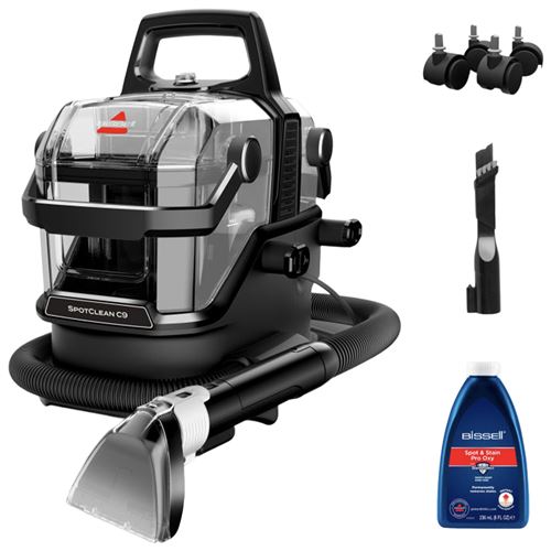 Bissell Spotclean C9 Pro Machine De Nettoyage De Tapis à La Main Noir