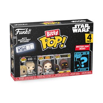 Pack de 4 figurines Funko Bitty Pop Star Wars Luke