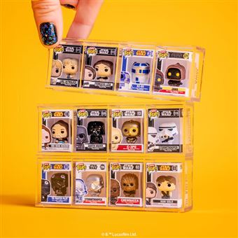 Pack de 4 figurines Funko Bitty Pop Star Wars Luke