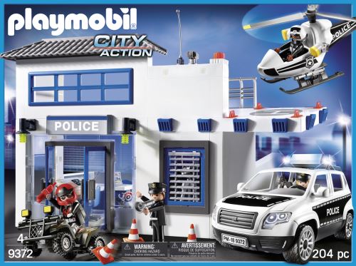 Playmobil 9372 - Poste De Police Et V&eacute;hicules