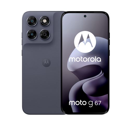 Smartphone Motorola Moto G67 6.78 5G Double SIM Arctic Seal - vue 1