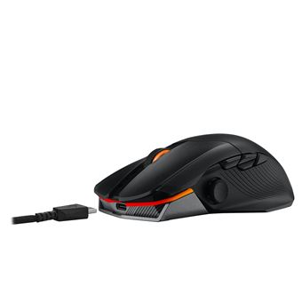 Souris sans fil Gaming Asus ROG Chakram X Origin Noir et orange