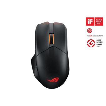 Souris sans fil Gaming Asus ROG Chakram X Origin Noir et orange