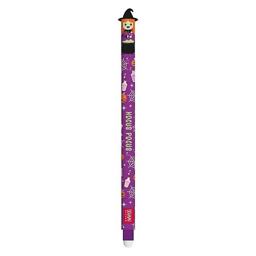 LEGAMI - Set van 10 uitwisbare gelpennen Panda 2-in-1 potloodzak - met thermogevoelige wisserinkt, Variatie aan inktkleuren & barrelontwerpen, 0,7mm punt