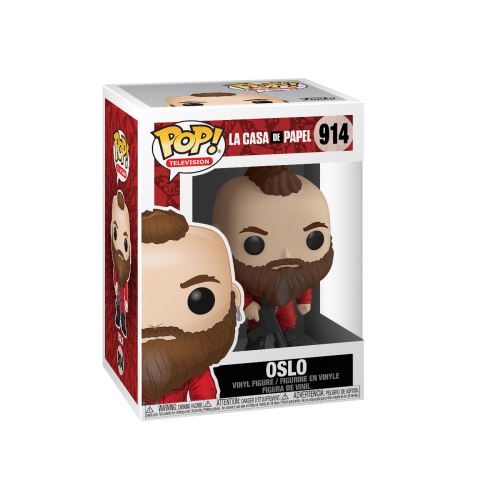 Figurine Funko Pop TV La Casa de Papel Oslo État correct - Funko reconditionné disponible sur Fnac