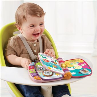 Jeu d'éveil Vtech Super livre enchanté des Baby loulous Rose