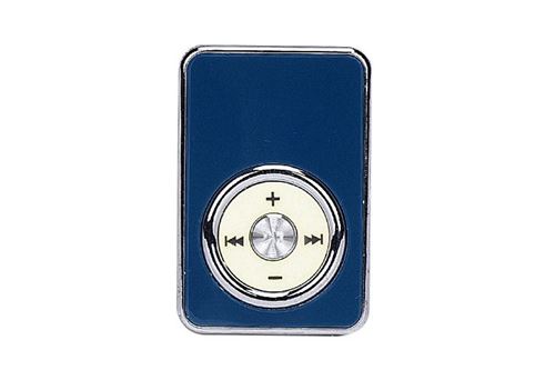 Support de lecteur mp3 usb musique sur carte micro sd tf - bleu
