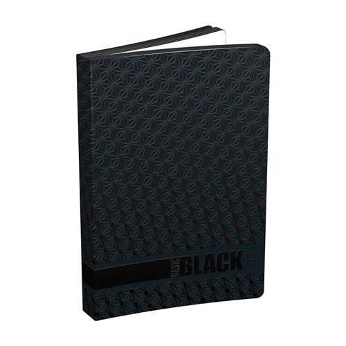 Agenda scolaire journalier Hamelin Basic Black Année 2025-2026 12 x 17 cm Modèle aléatoire