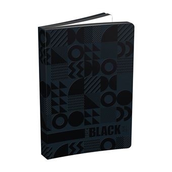 Agenda journalier Hamelin Basic Black 2022 2023 12 x 17 cm Modèle aléatoire