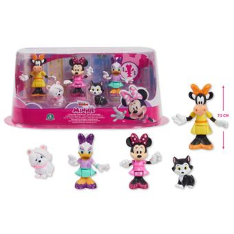 Pack 5 figurines articulées Minnie 7,5 cm