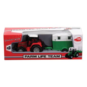 Tracteur avec remorque Dickie Toys Modèle aléatoire