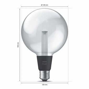 Hue ampoule White and color Ambiance Giant Deco Globe E27