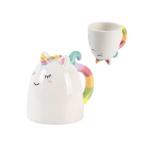 Tasse en céramique Itotal Up Down Unicorn 300 ml