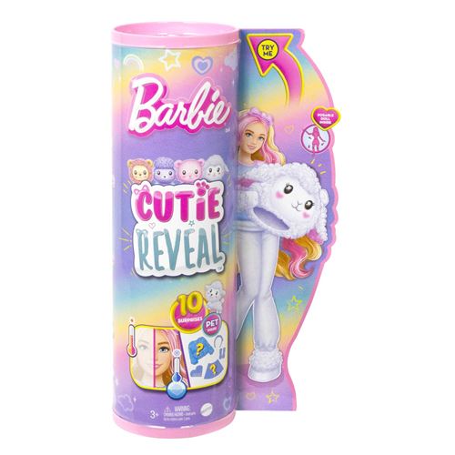 Poupée Mattel Barbie Cutie Reveal Agneau État correct - Mattel reconditionné disponible sur Fnac