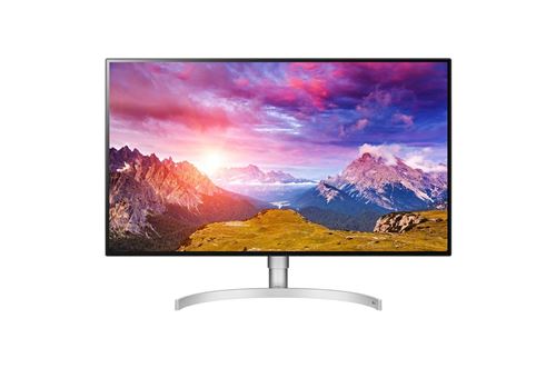 LG 32UL950-W - LED-monitor - 32 (31.5 zichtbaar) - 3840 x 2160 4K - AH-IPS - 450 cd/m² - 1300:1 - 5 ms - 2xThunderbolt 3, HDMI, DisplayPort - luidsprekers - zilver, wit (achterkant)