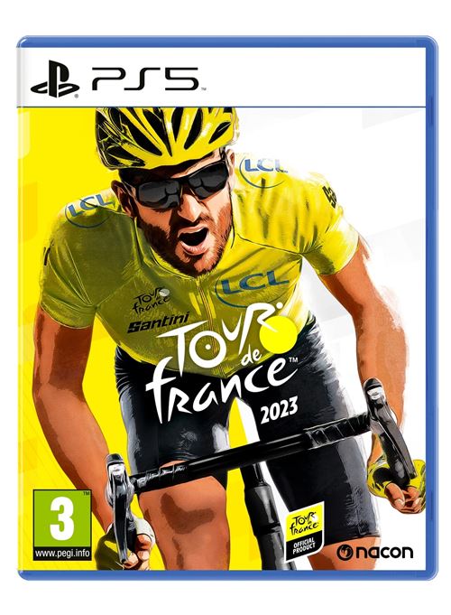 Pochette avant du jeu Tour de France 2023 PS5
