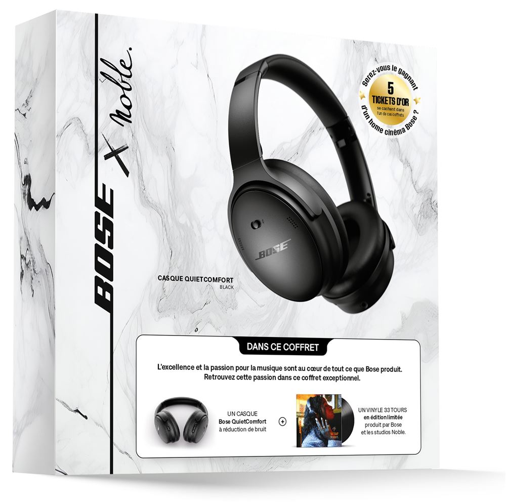 BOSE QuietControl 30 Casque sans fil Bluetooth à réduction bruit Casque  Headphones sport Noir