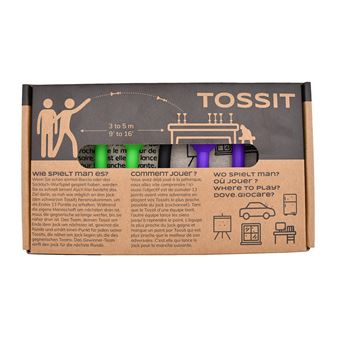 Acheter Tossit : Violet et Vert - Tossit - Jeux de société - Le Passe Temps