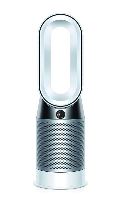 Purificateur D'Air Et Ventilateur Dyson Pure Hot Cool Hp04 40 W Blanc Et Argent