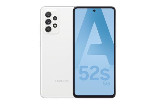Smartphone Samsung Galaxy A52s 6.5 Double SIM 5G 128 Go Blanc