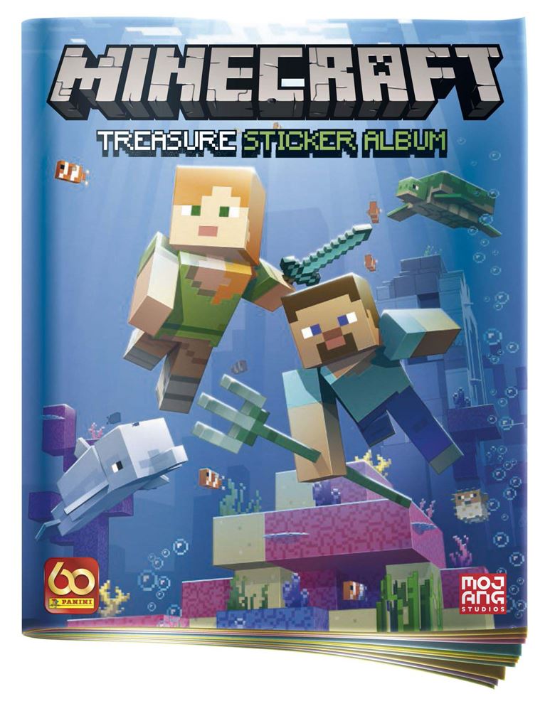Panini Minecraft Wonderful World Stickers - Album + Boîte De 36 Pochettes P 3672 Panini Minecraft Wonderful World Stickers - Album + Boîte De 36 Pochettes P 3672