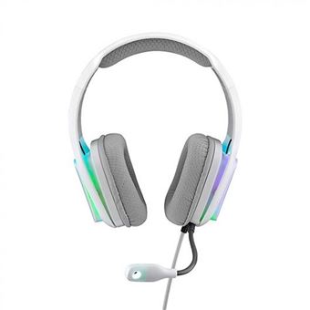 Casque Gaming filaire RGB The G-Lab Korp Vanadium Blanc