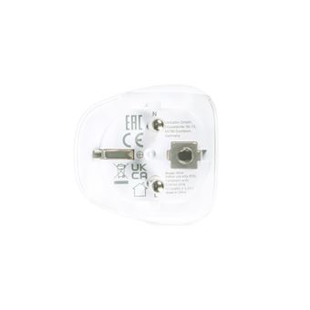 Adaptateur de voyage Verbatim WTEU-02 Prise Monde vers Europe 2500 W Blanc