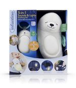 Veilleuse 3-en-1 Infantino 302032 Sons et lumières Blanc