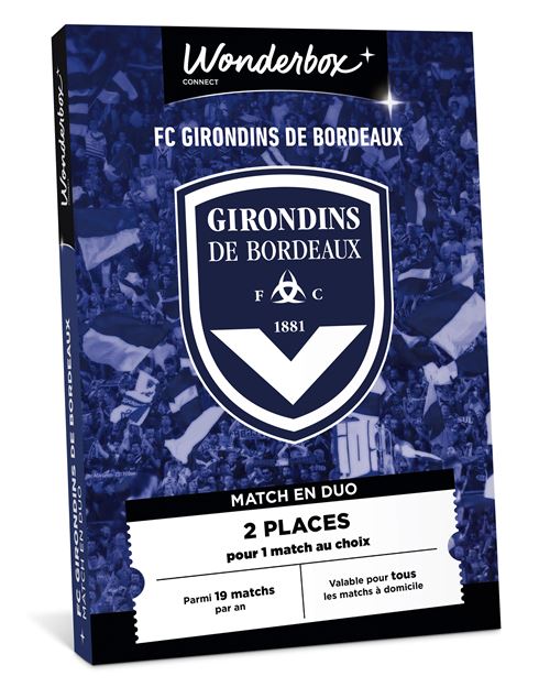 Coffret cadeau Tick’nBox Girondins de Bordeaux