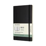 Agenda scolaire semainier Moleskine Couverture souple 2021-2022 Noir